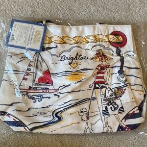 Brand new, Brighton “boardwalk” tote